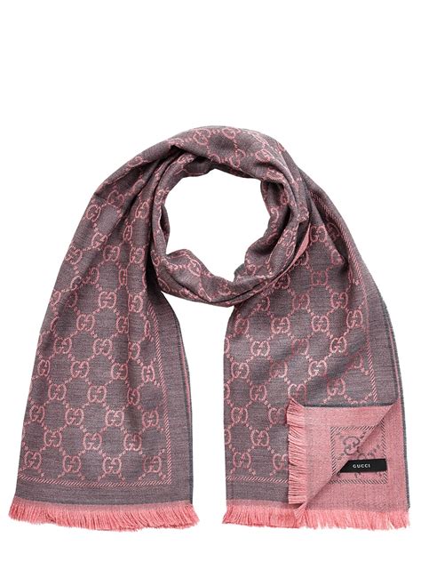 gucci schal rosa|gucci silk scarf sale.